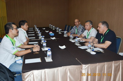 Day 4, Meeting with Head of Delegation from Ministry of Fishery Morocco, International Seaweed Symposium